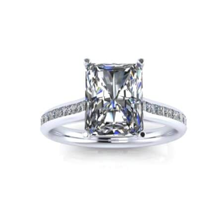 Radiant-Cut Engagement Rings