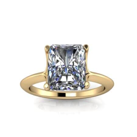 Radiant-Cut Engagement Rings